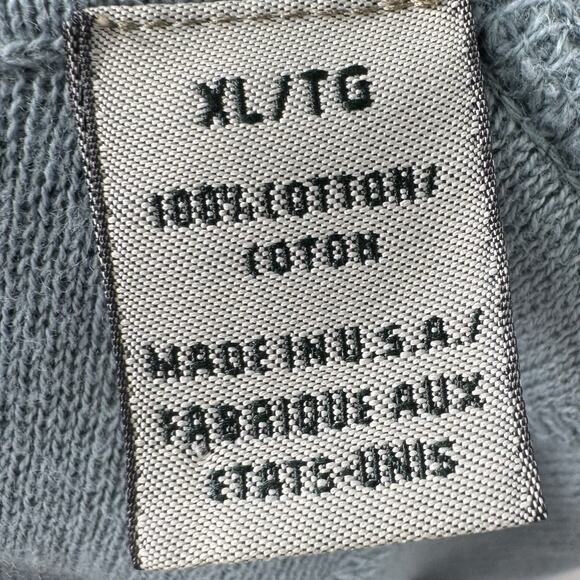 Cutter & Buck Men’s XL Sleeveless V-Neck Sweater Vest 100% Cotton USA Made Blue - Picture 6 of 6